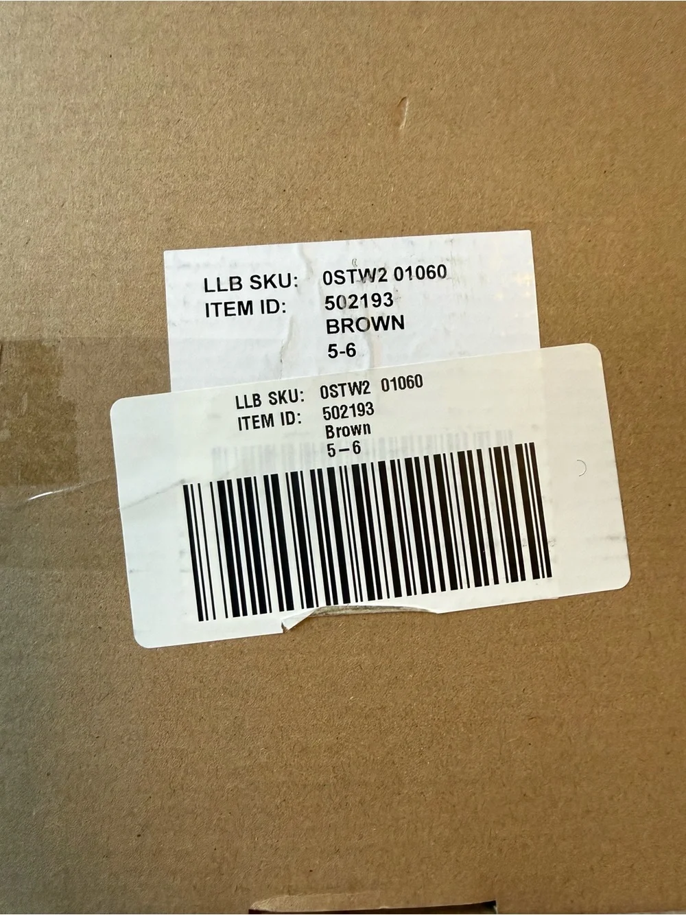 L.L. Bean Kids Chestnut Brown Shearling-Lined Suede Slipper Booties
